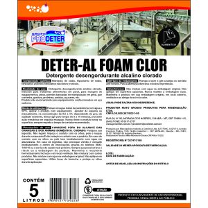 DETER-AL FOAM CLOR 5LT