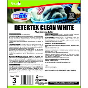 DETERTEX CLEAN WHITE 3KG