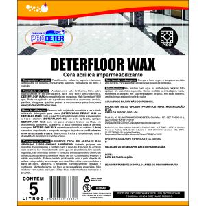 DETERFLOOR WAX 5LT