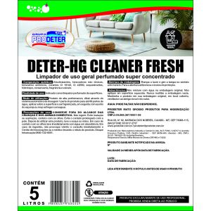 DETER-HG CLEANER FRESH 5LT