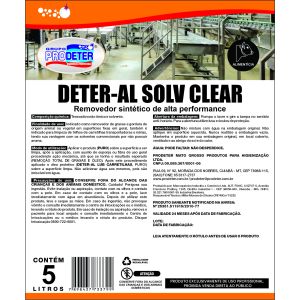 DETER-AL SOLV CLEAR 5LT